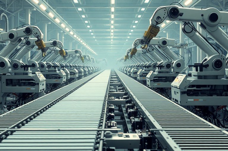 機械手智能碼垛系統