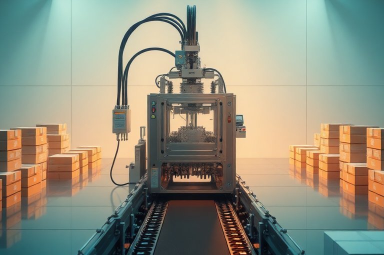 自動鋼管碼垛裝箱一體設備